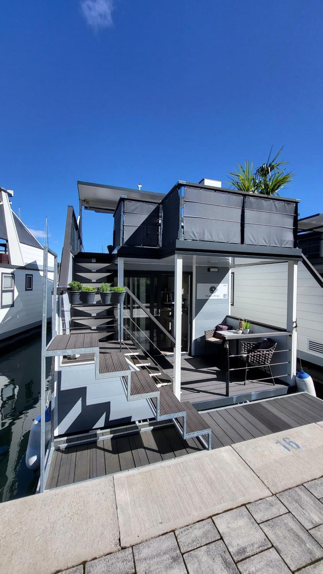 Floating House - Marina Pearl Leilighet Portorož Eksteriør bilde
