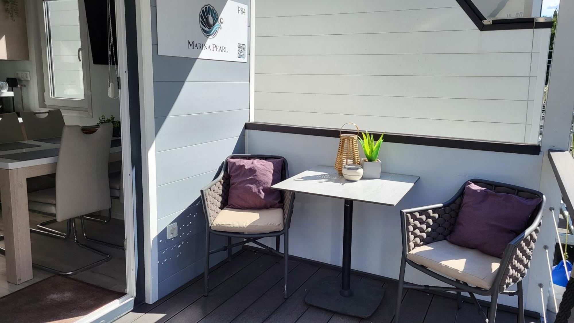 Floating House - Marina Pearl Leilighet Portorož Eksteriør bilde